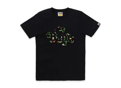 A BATHING APE Ladies Milo On Bape Tee "Black/Green"