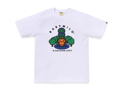 A BATHING APE SEIBU IKEBUKURO Limited BABY MILO TEE "White"