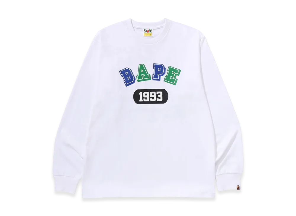 A BATHING APE SEIBU IKEBUKURO Limited L/S TEE "White"