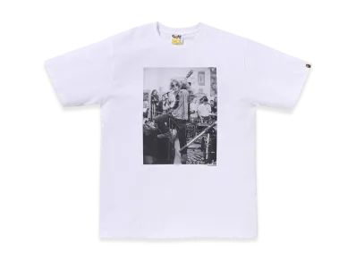 A BATHING APE x Shawn Mortensen Beck Tee "White"