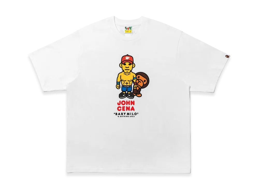 A BATHING APE x WWE John Cena Baby Milo Relaxed Fit Tee 