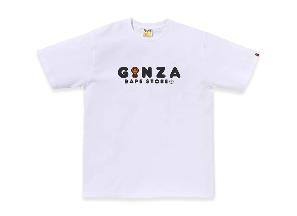 A BATHING APE Baby Milo Tee #2 "White"