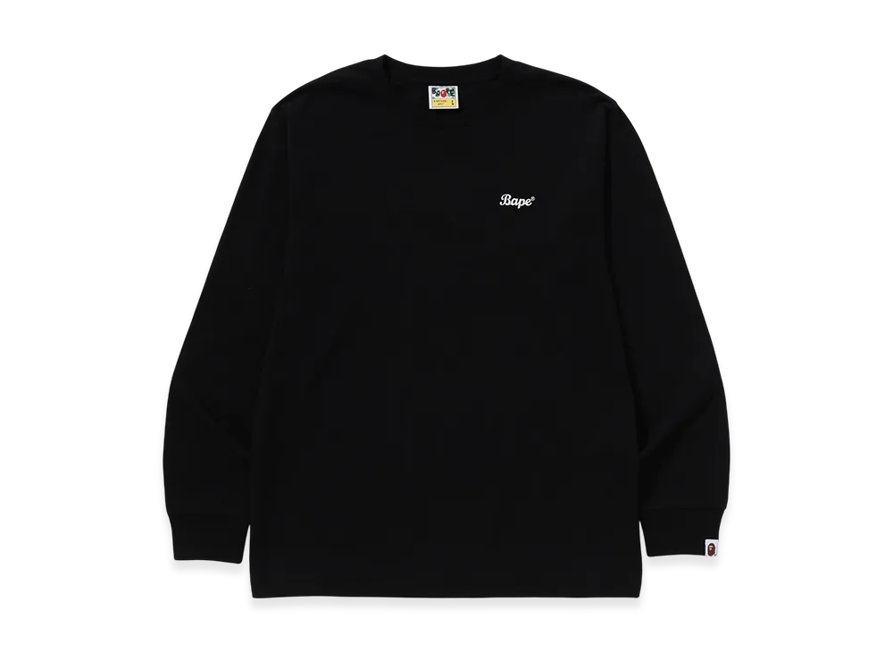 A BATHING APE Bape L/S Tee "Black"