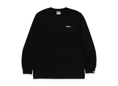 A BATHING APE Bape L/S Tee "Black"