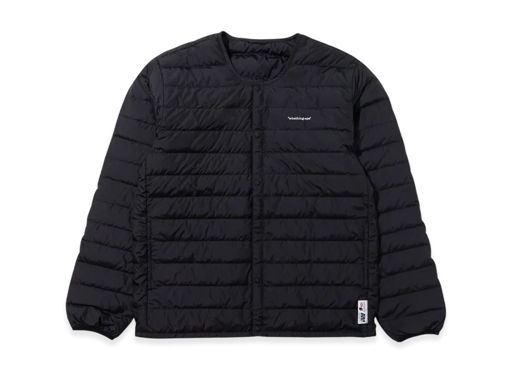 A BATHING APE x KAZUKI KURAISHI STA Padded Liner Down Jacket "Black"