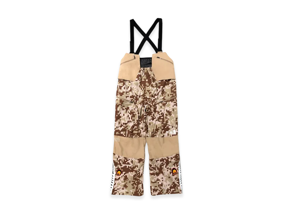 A BATHING APE x KAZUKI UAP Camo Shark Snowboard Overalls "Beige"