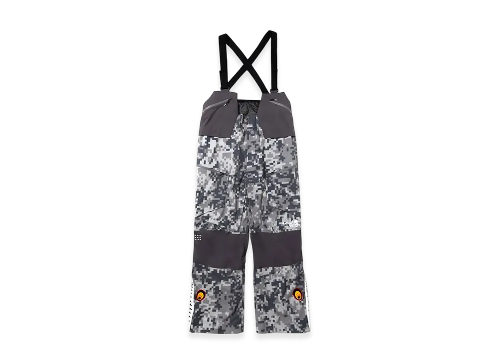 A BATHING APE x KAZUKI UAP Camo Shark Snowboard Overalls "Charcoal"
