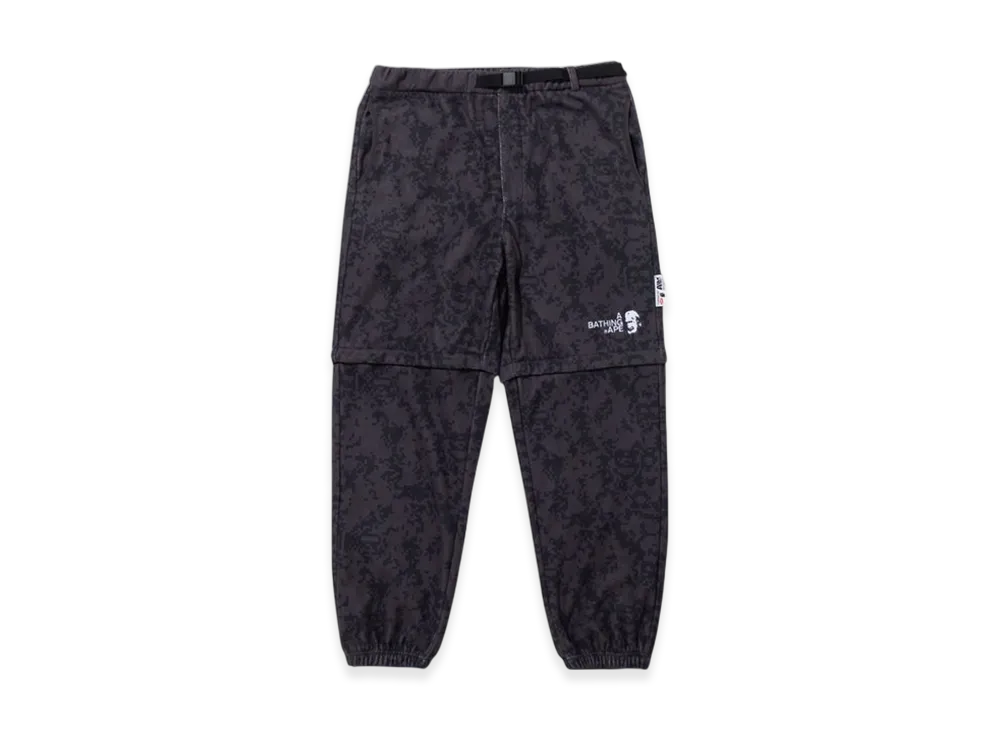 A BATHING APE x KAZUKI Digital Camo Mod Detachable Pants "Charcoal"