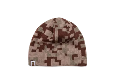 A BATHING APE x KAZUKI UAP Camo Beanie "Beige"