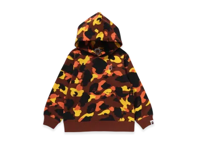 A BATHING APE 1st Camo One Point Pullover Hoodie "Orange"
