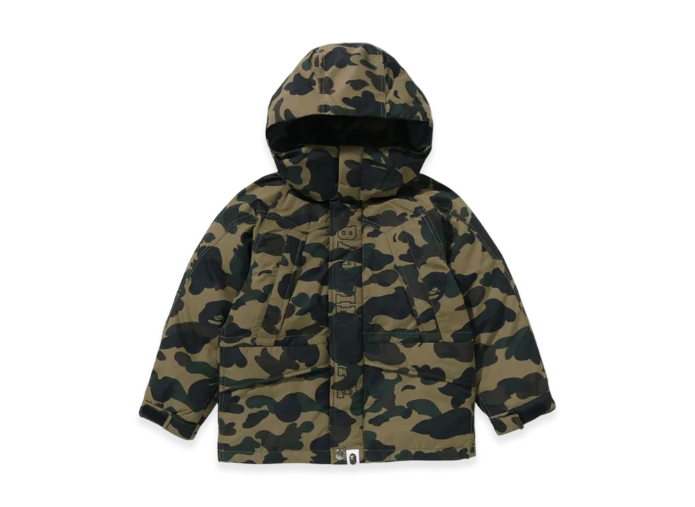 A BATHING APE x Black Eye Patch Color Camo Snowboard Jacket 