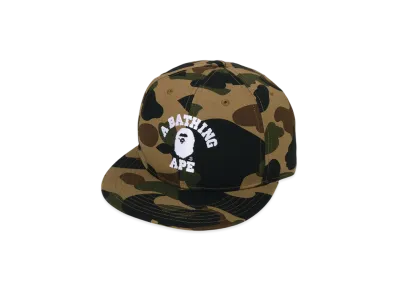 A BATHING APE 1st Camo College Cap "Green"