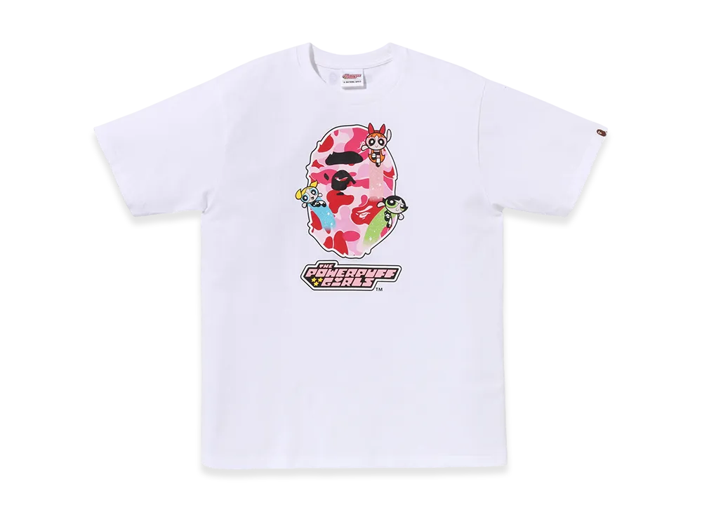 A BATHING APE パワーパフガールズ Tシャツ S ア ベイシング エイプ®︎」とパワーパフ ガールズがコラボ 数量限定の