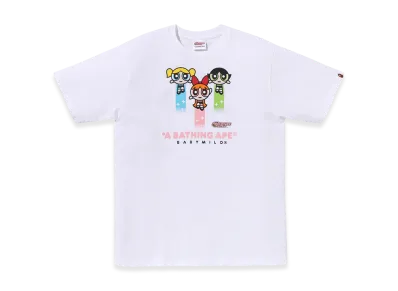 A BATHING APE x The Powerpuff Girls Baby Milo Tee "White"