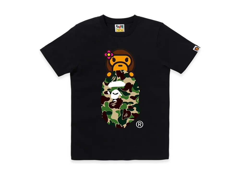 A BATHING APE ABC Camo Lisa On Ape Head "Black/Green"