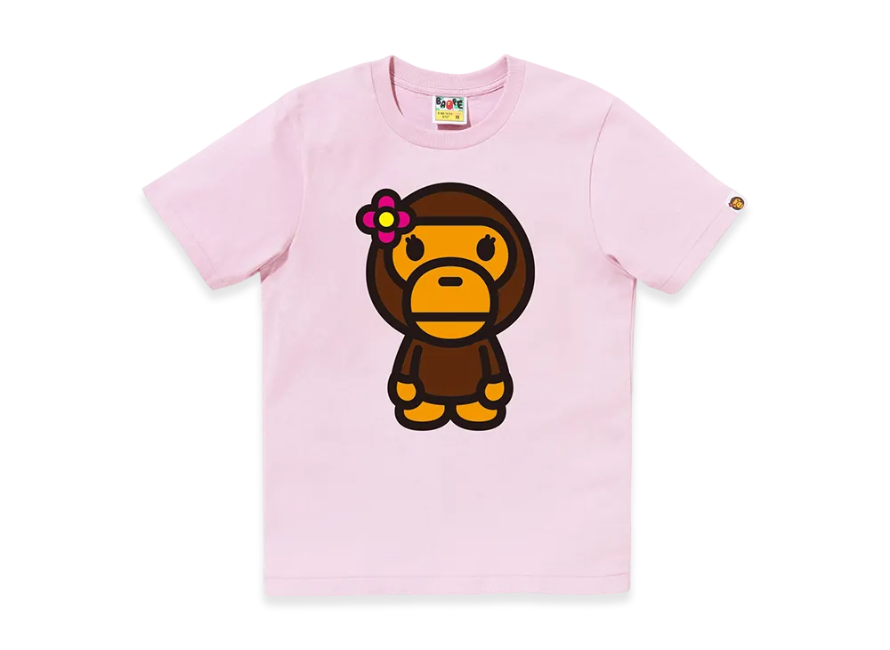 A BATHING APE Big Baby Lisa Tee "Pink"