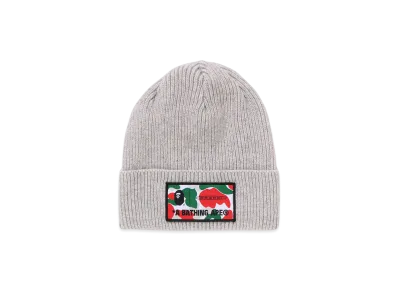 A BATHING APE x PAGANI Logo Beanie "Gray"