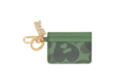 A BATHING APE APEE Camo Card Holder "Green"