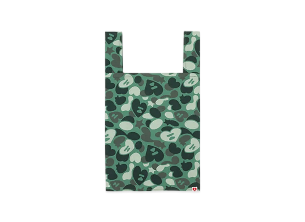 A BATHING APE APEE Camo Shopping Bag "Green"
