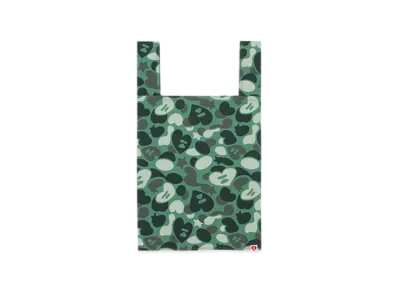 A BATHING APE APEE Camo Shopping Bag "Green"