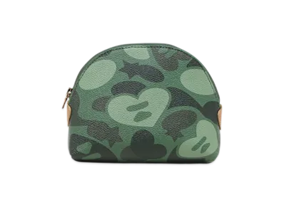 A BATHING APE APEE Camo Cosmetic Bag #1 "Green"