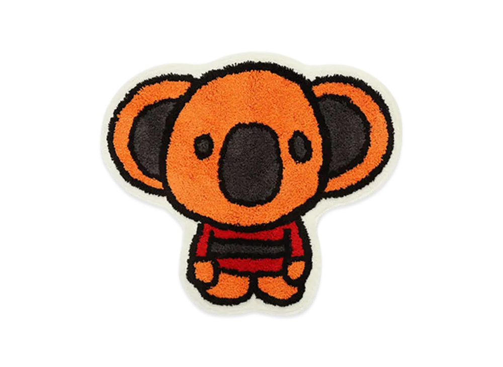 A BATHING APE APEE Baby Core Carpet "Orange"