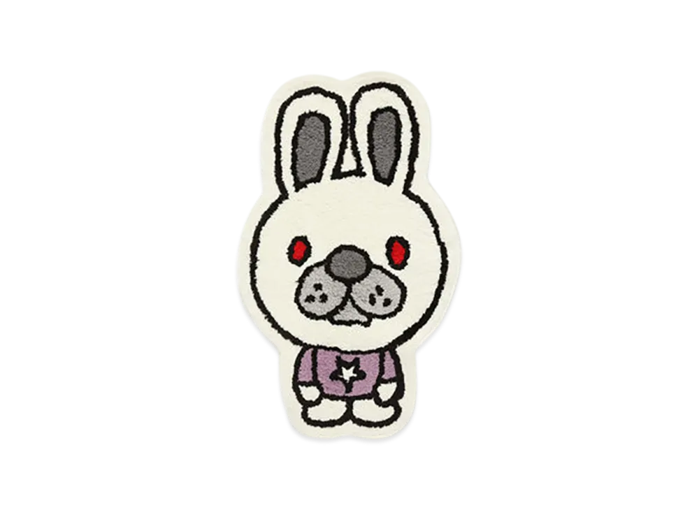 A BATHING APE APEE Baby Doppy Carpet "White"