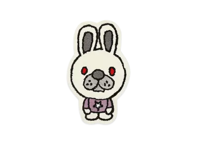 A BATHING APE APEE Baby Doppy Carpet "White"