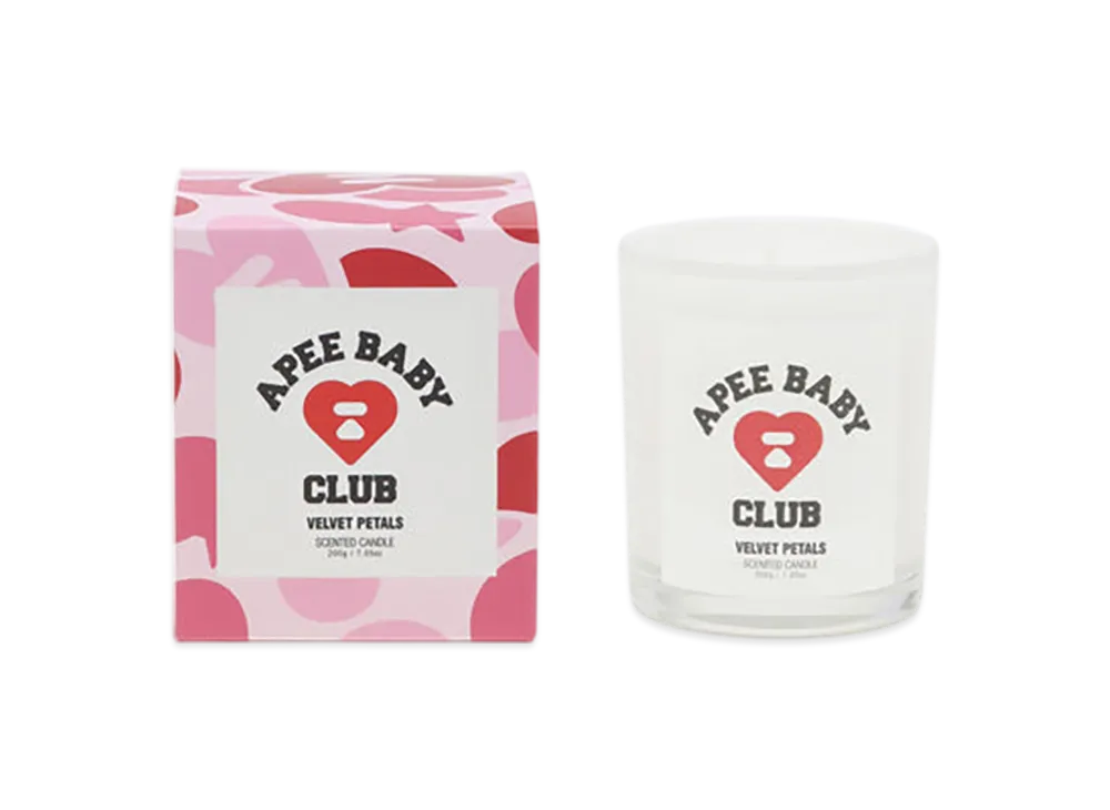 A BATHING APE APEE Velvet Petals Scented Candle #2 "Multi"