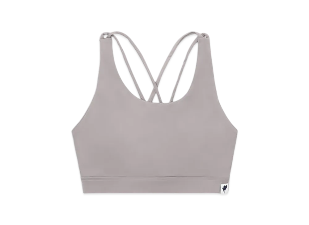 A BATHING APE APEE Cross Back Sport Bra "Brown"