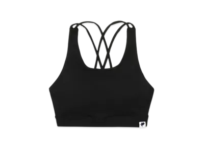 A BATHING APE APEE Cross Back Sport Bra "Black"