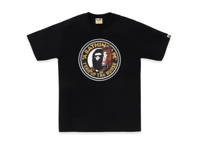 A BATHING APE Year Of The Horse Tee "Black"