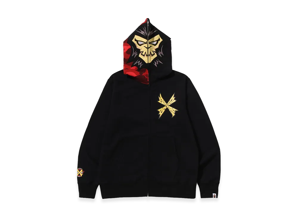 A BATHING APE BAPEMAN-X Full Zip Hoodie "Black"