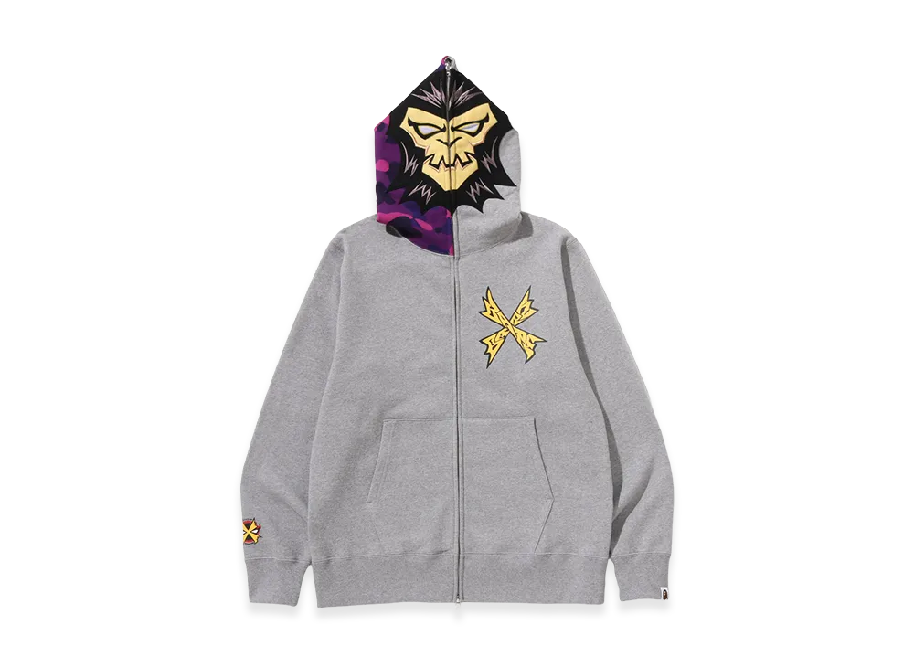 A BATHING APE BAPEMAN-X Full Zip Hoodie "Gray"