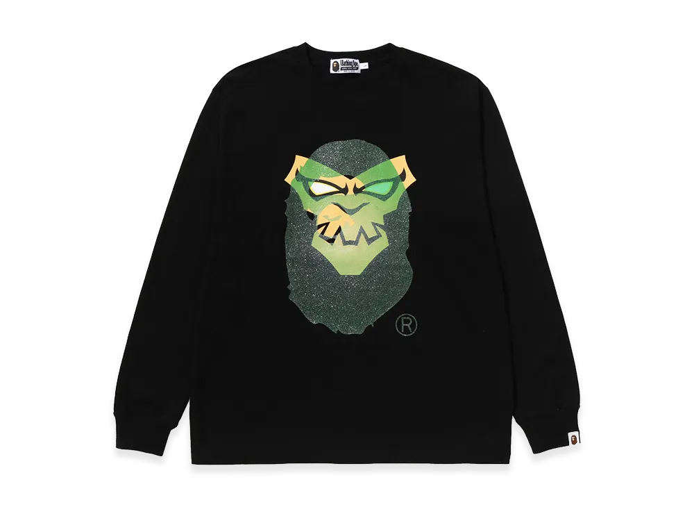 A BATHING APE BAPEMAN-X LS Tee "Black"