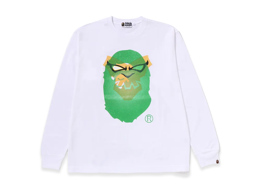 A BATHING APE BAPEMAN-X LS Tee "White"