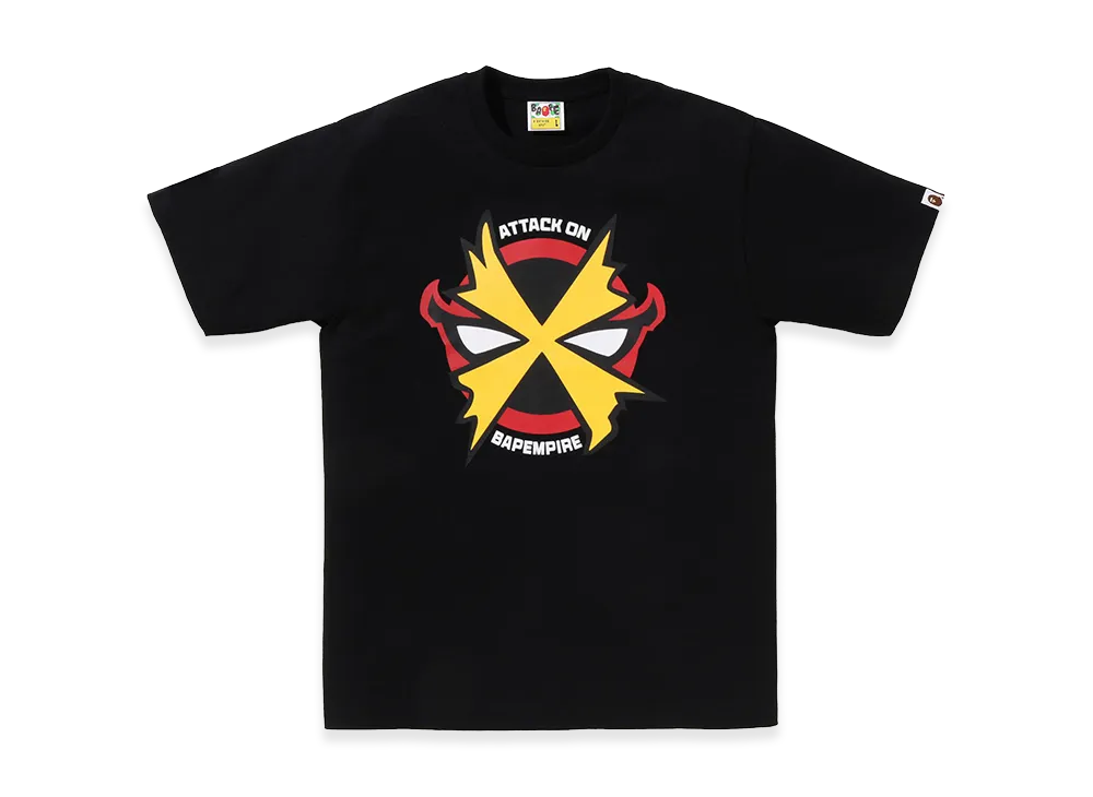 A BATHING APE BAPEMAN X Tee "Black"