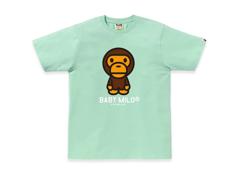 A BATHING APE Baby Milo Tee "Green"