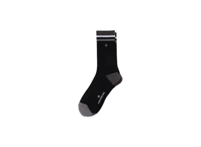 A BATHING APE Baby Milo Line Socks "Black"