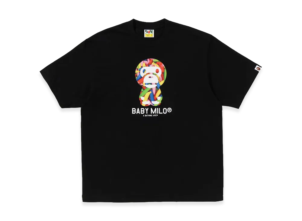 A BATHING APE Banana Baby Milorelaxed Fit Tee "Black"