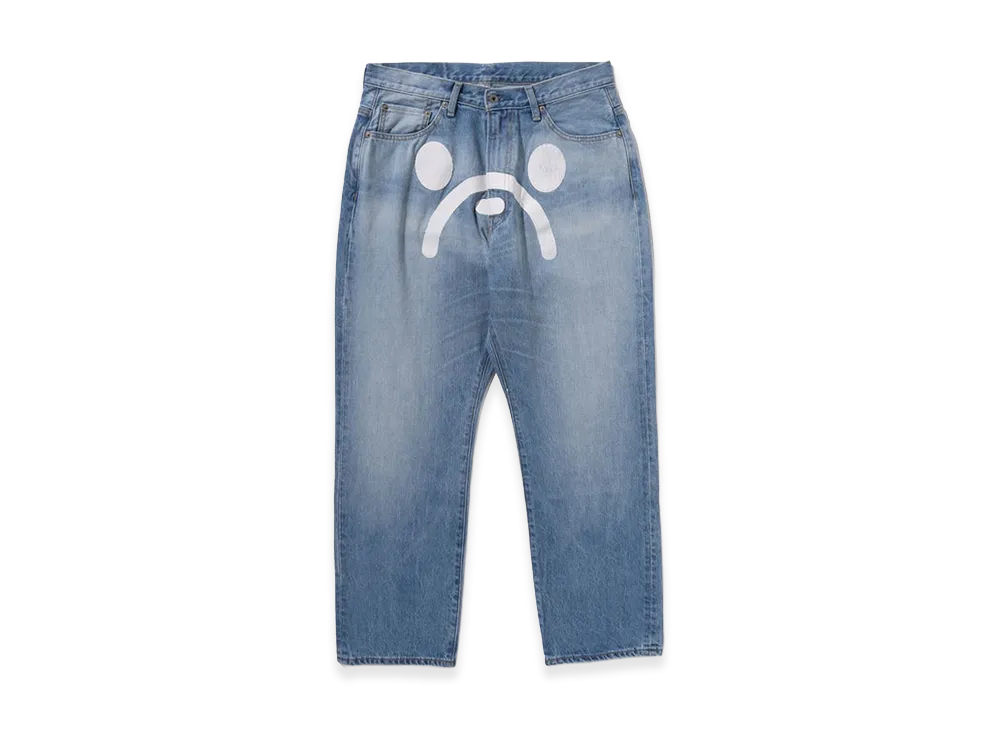 A BATHING APE Milo Face 13oz Denim Pants "Indigo"