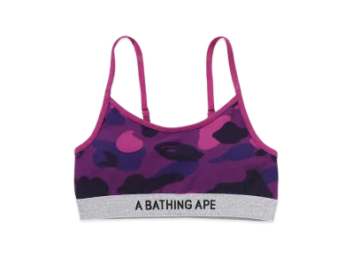 A BATHING APE Color Camo A Bathing Ape Sport Bra "Purple"