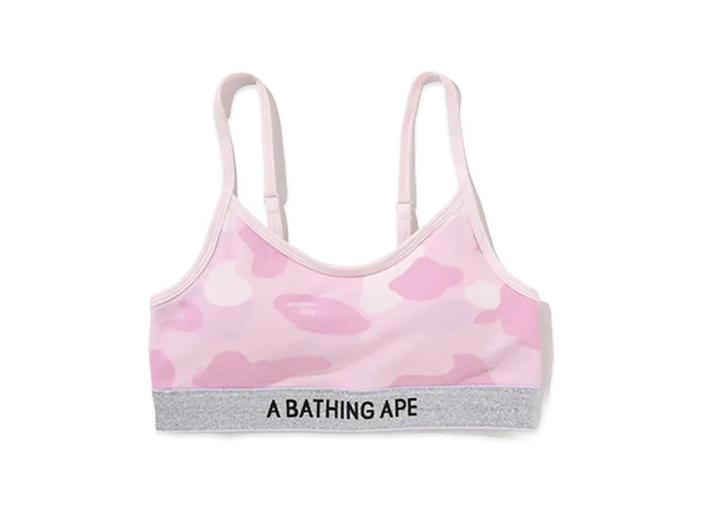 A BATHING APE Color Camo A Bathing Ape Sport Bra "Pink"