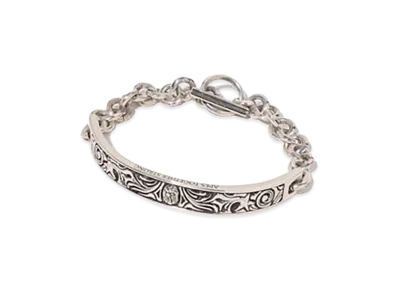 A BATHING APE Chain Bracelet "Silver"