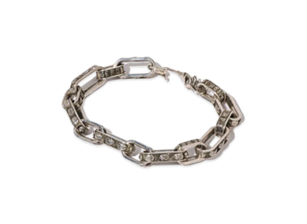 A BATHING APE Wrist Chain "Silver"