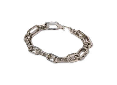 A BATHING APE Wrist Chain "Silver"