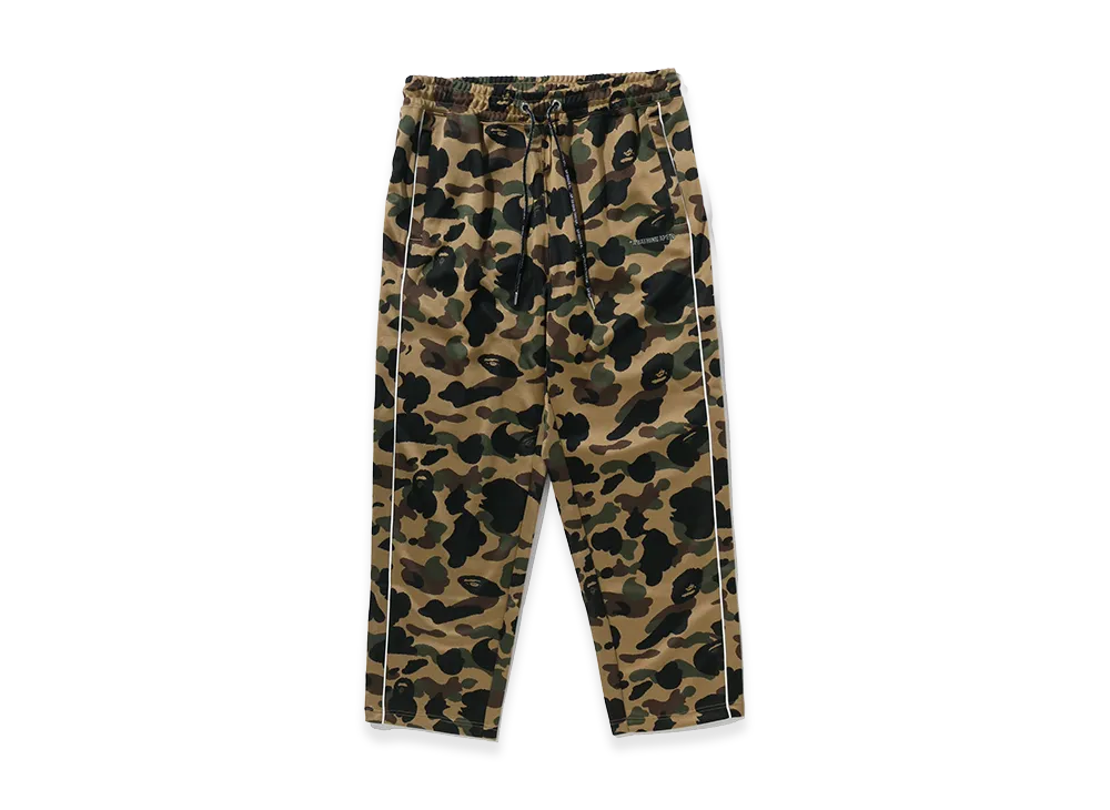 A BATHING APE A Bathing Ape Logo Relaxed Fit Track Sweatpants "Yellow"