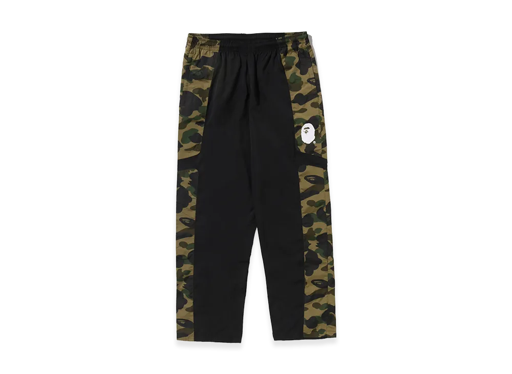 A BATHING APE Relaxed Fit Track Pants "Green"
