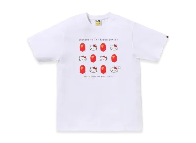 A BATHING APE x Hello Kitty Ladies Tee "White"