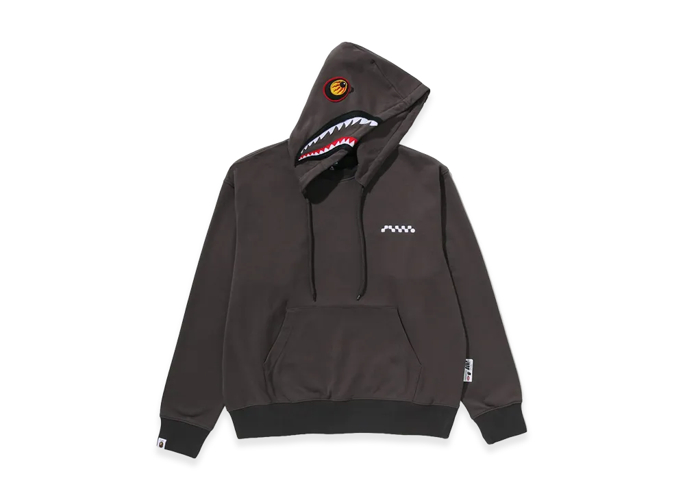 A BATHING APE x KAZUKI KURAISHI Afterhood Shark Hoodie "Charcoal"